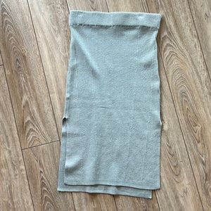 Abercrombie & Fitch Midi Sweater Skirt with Slits